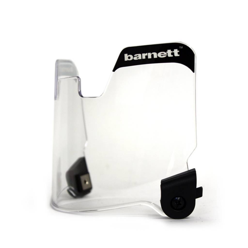 Paket med 2 Barnett Football Eyeshields (Klar + Guld)