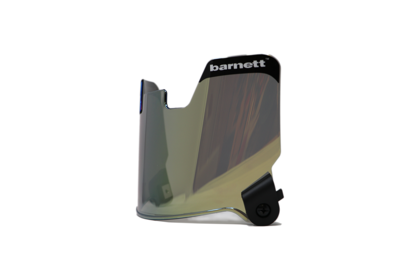 Paket med 2 Barnett Football Eyeshields (Klar + Guld)