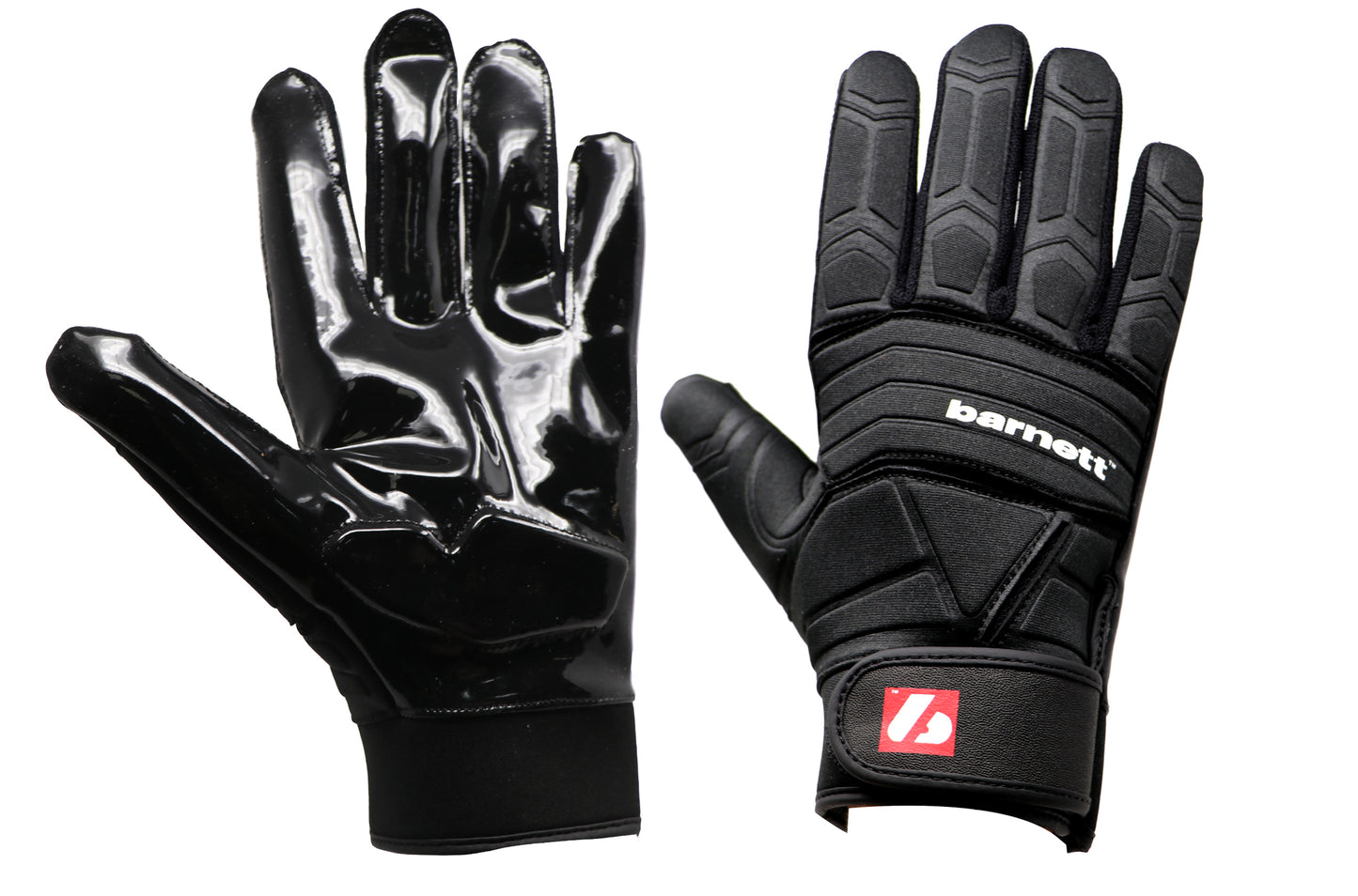 FLG-03 Pro Linemen fotballhansker, OL, DL, svart
