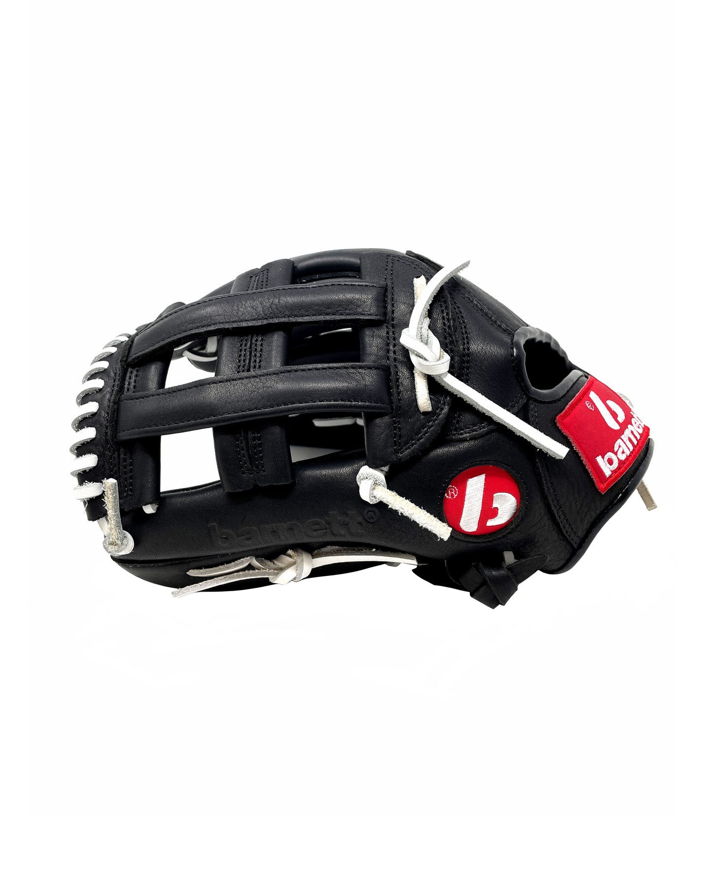 GL-127 tävling baseballhandske, Läder 12,5, Svart