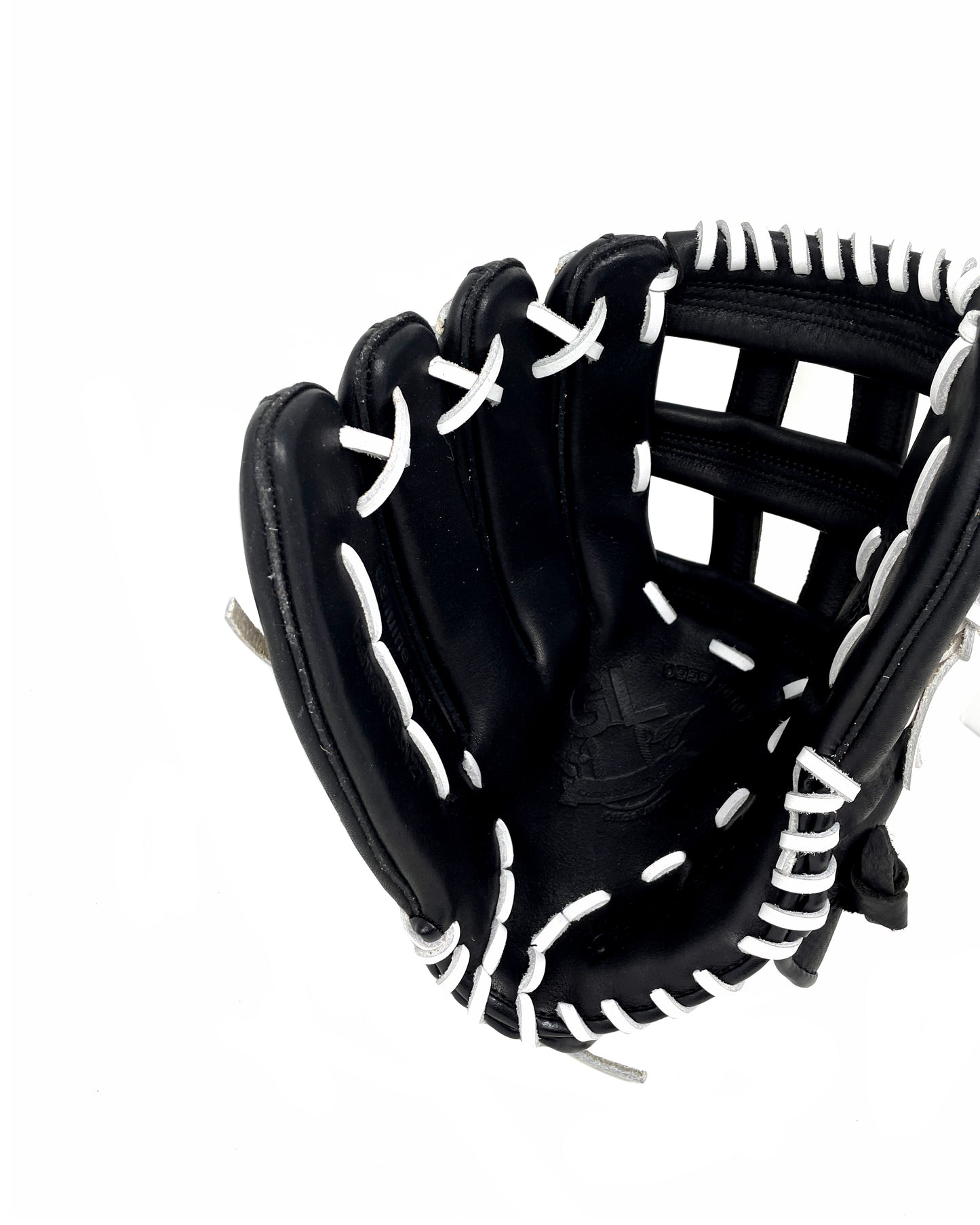GL-127 tävling baseballhandske, Läder 12,5, Svart
