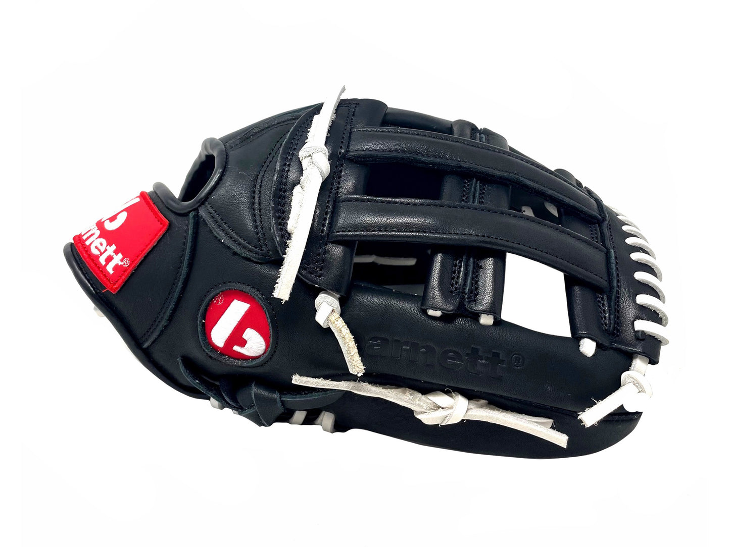 GL-127 tävling baseballhandske, Läder 12,5, Svart
