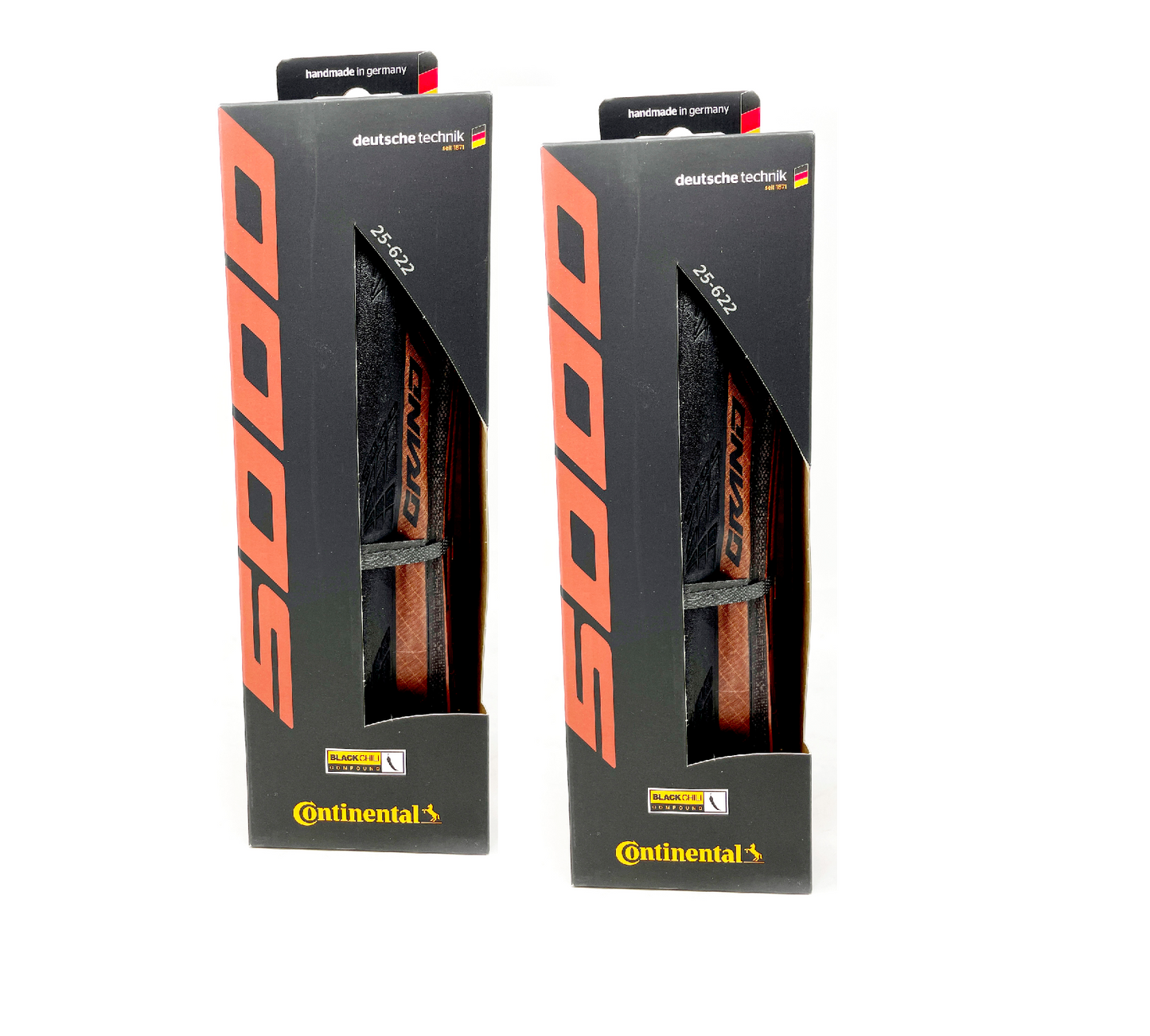 Däck Continental Grand Prix 5000 - 700x25C kastanj