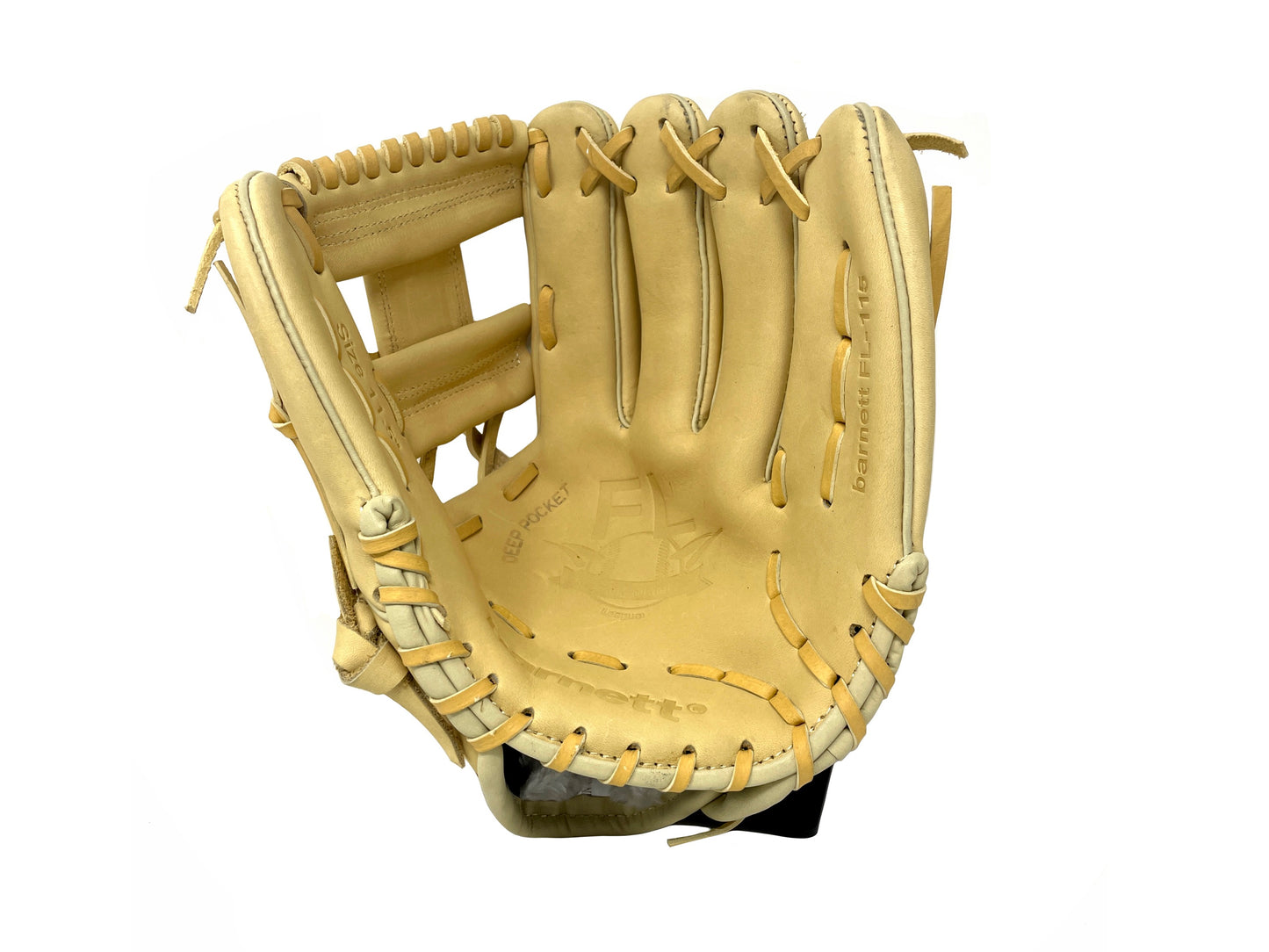 FL-115 baseballhanske, høy kvalitet, skinn, infield / outfield 11, beige