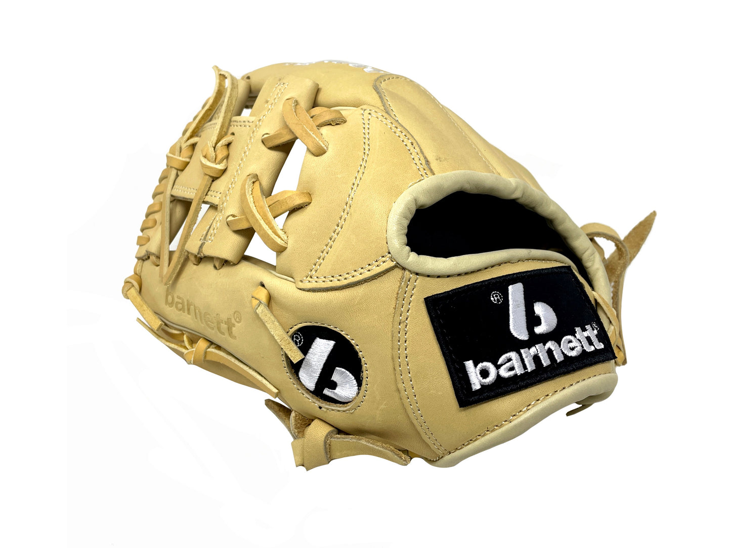 FL-115 baseballhanske, høy kvalitet, skinn, infield / outfield 11, beige