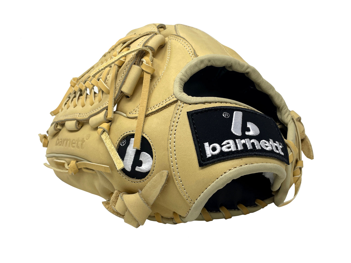 FL-120 Högkvalitativ, läderbaseballhandske, infield / outfield / pitcher 12, Beige