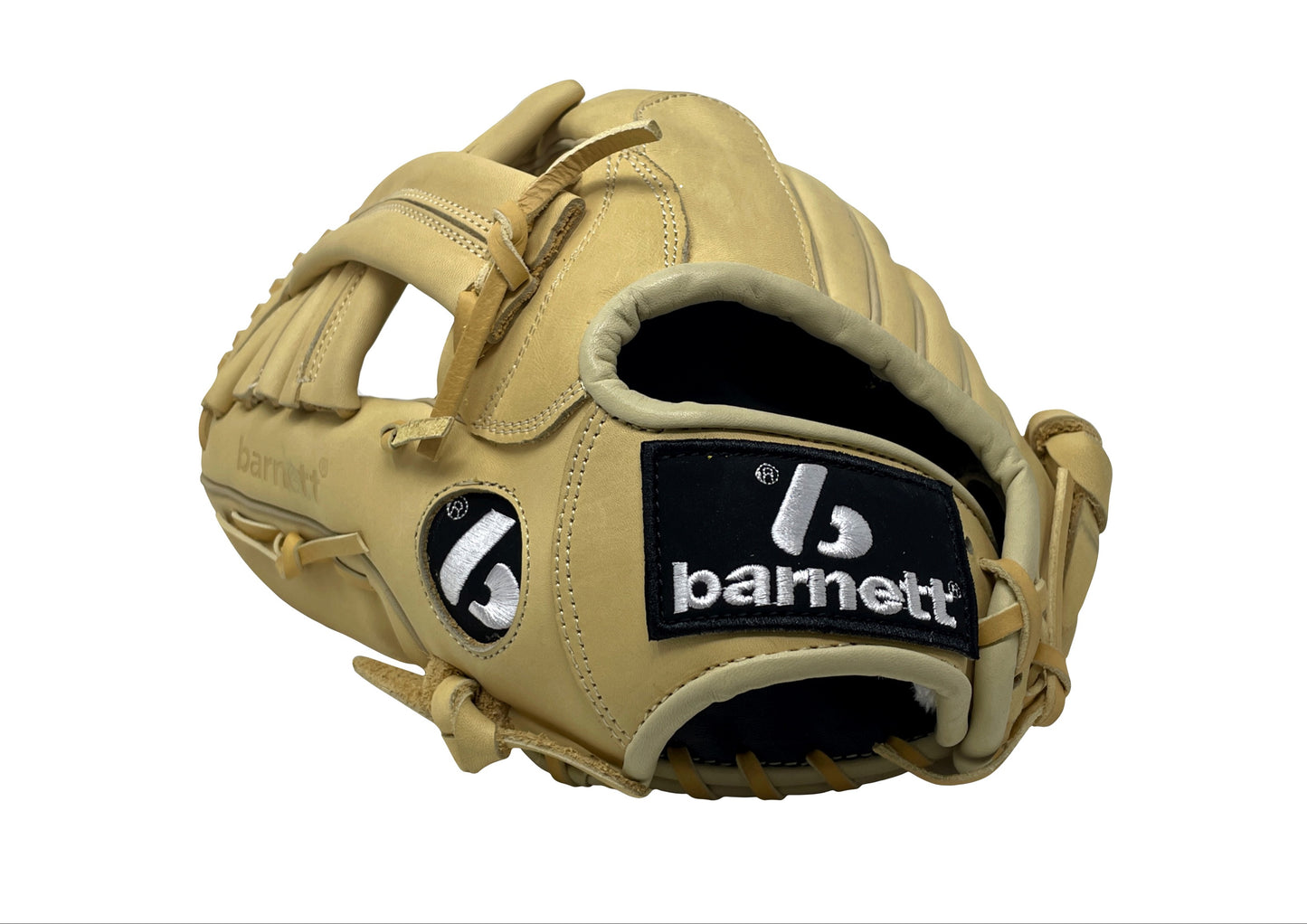 FL-130 Professionell baseballhandske, fullnarvskinn, outfield, softball, 13'', Beige