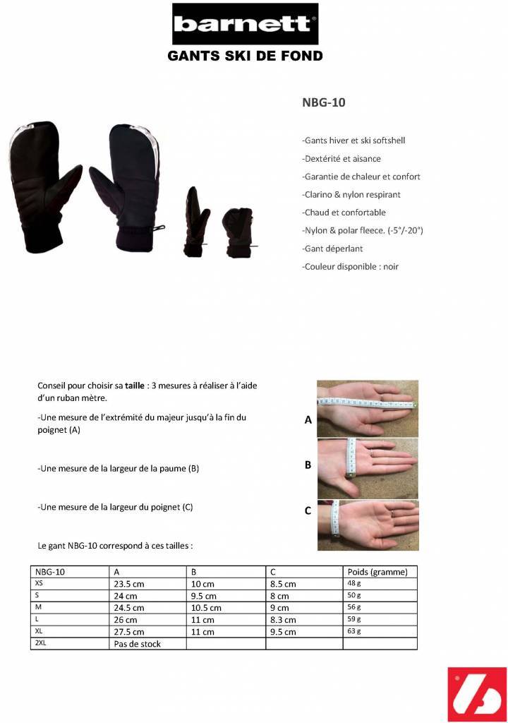 NBG-11 Handskar Tunna, Vinter -5 till -10