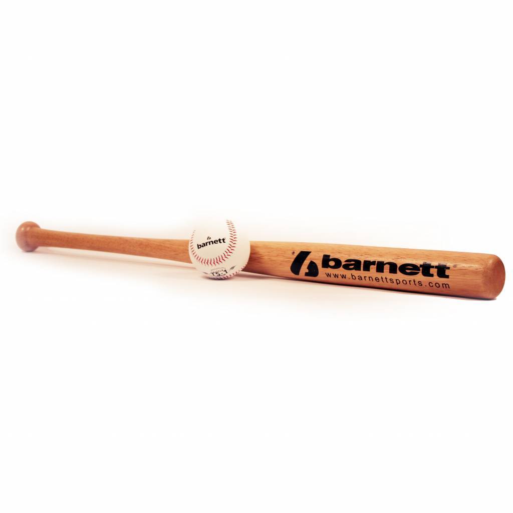 BBWO-1 Set Baseboll Trä Senior, Slagträ & Boll, (BB-W 32”, BS-1)
