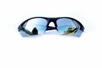 GLAS-1 solglasögon för sport, svart, vit