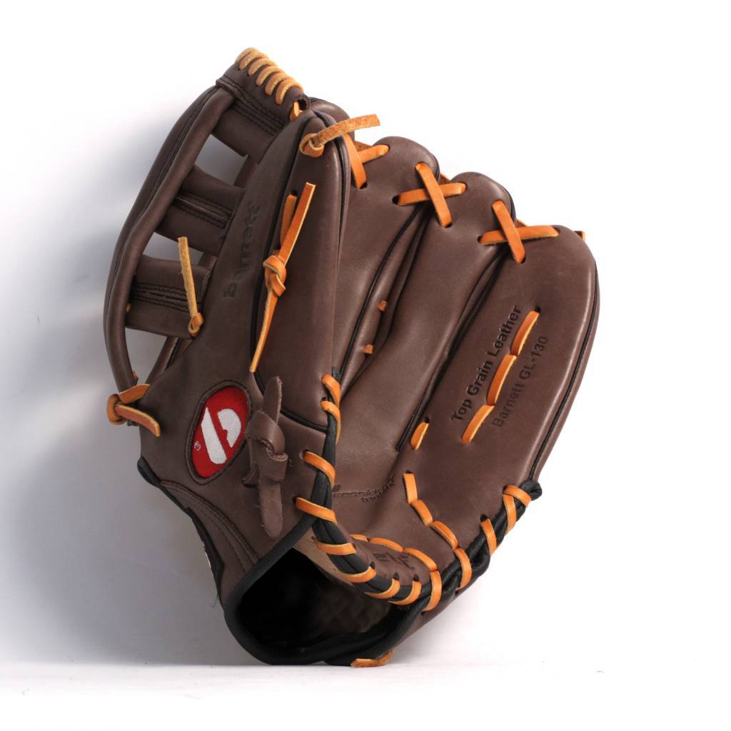 GL-130 Baseboll Handske, Läder, 13 (inch) Outfield, Brun