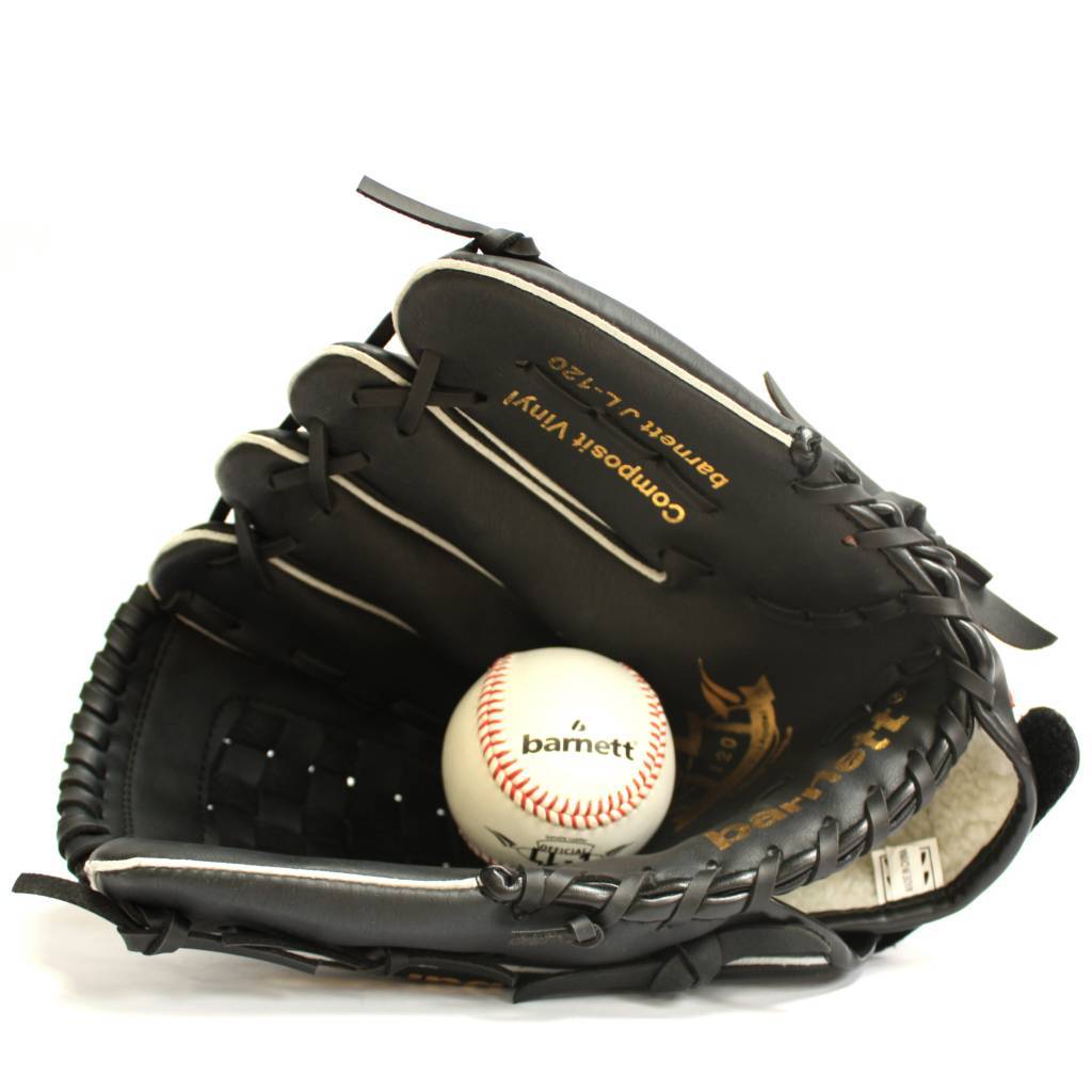 BGBW-1 Set Baseboll Trä Senior, Nybörjare - Slagträ, Handske, Boll (BB-W 32", JL-120 12", TS-1 9")