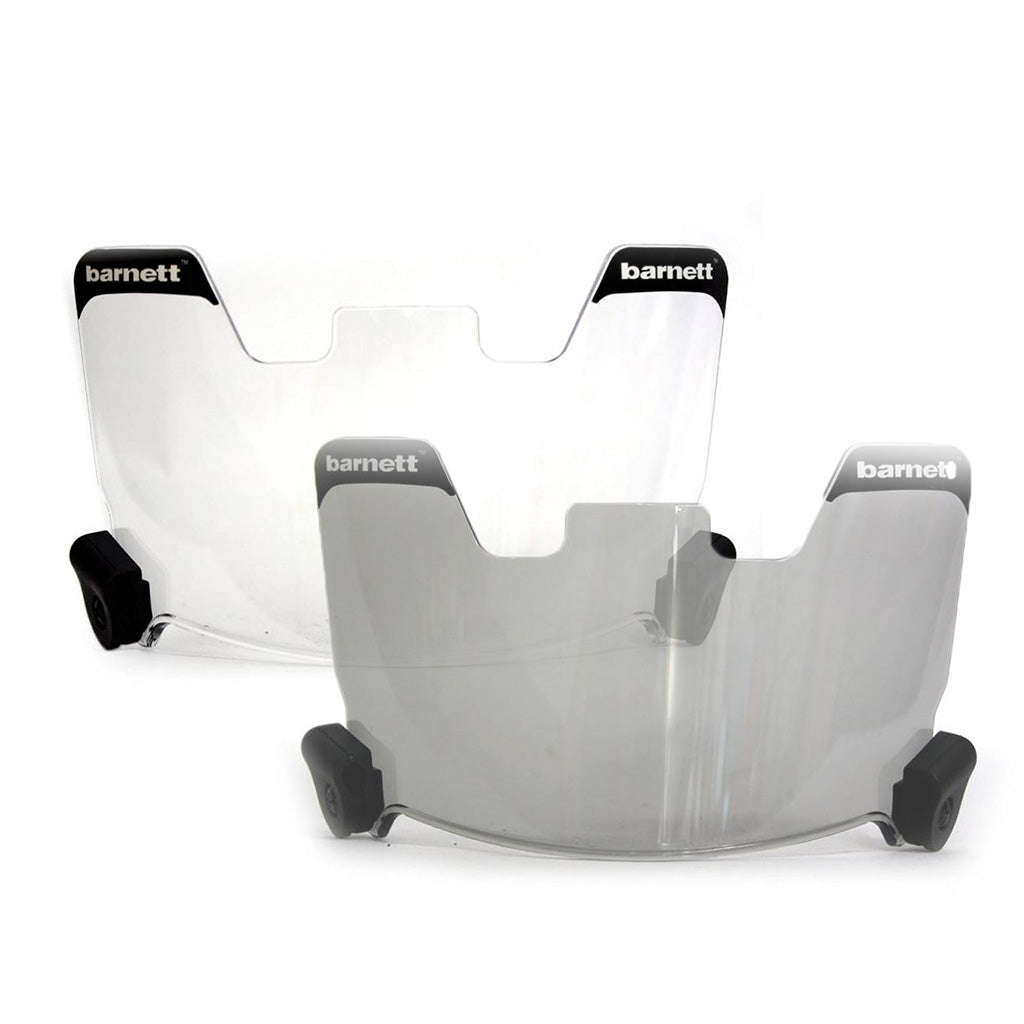 Paket med 2 Barnett Football Eyeshields (Klar + Tonade)