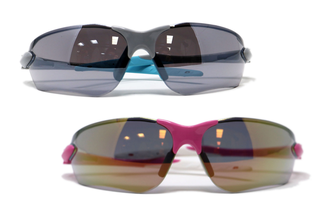 GLASS-3 Sports Sunglasses, Blue, Pink