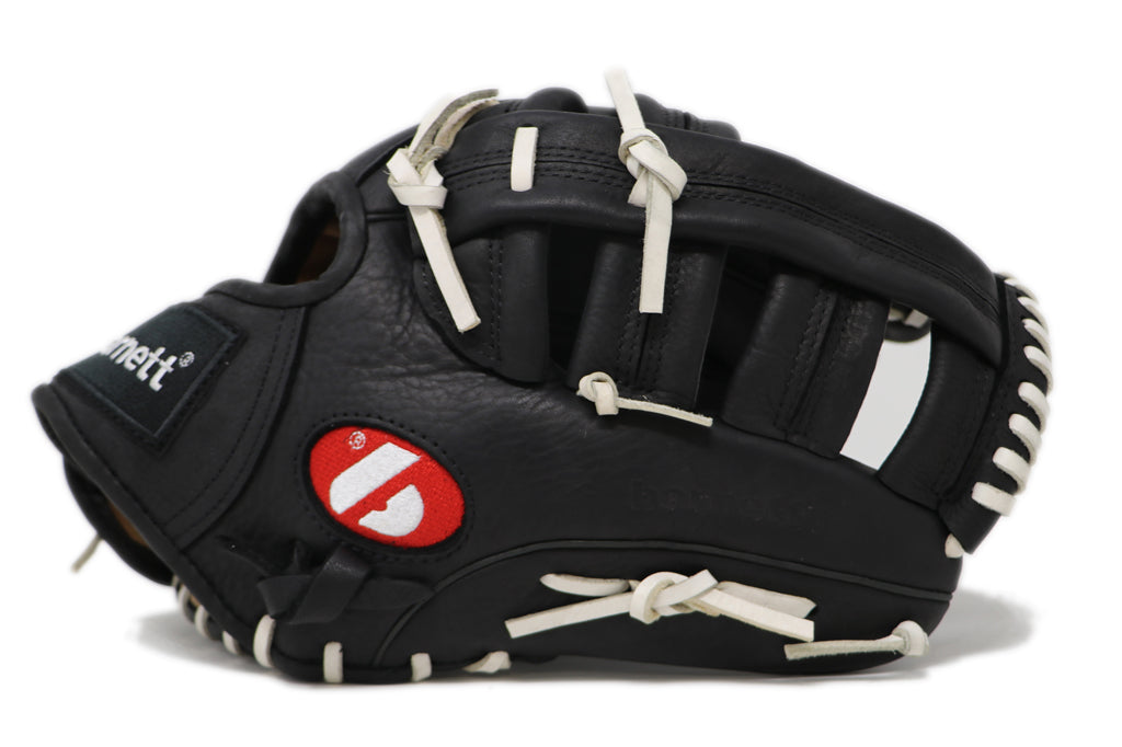 GL-130 Baseboll Handske, Läder, 13 (inch) Outfield, Svart