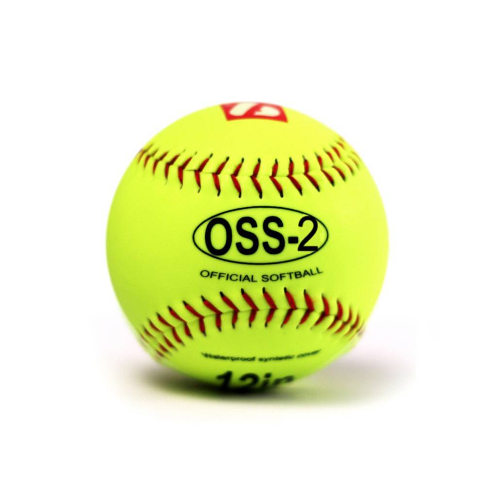 OSS-2 Softboll Boll, Träning nybörjare 12", Gul, 12 st (1 dussin)