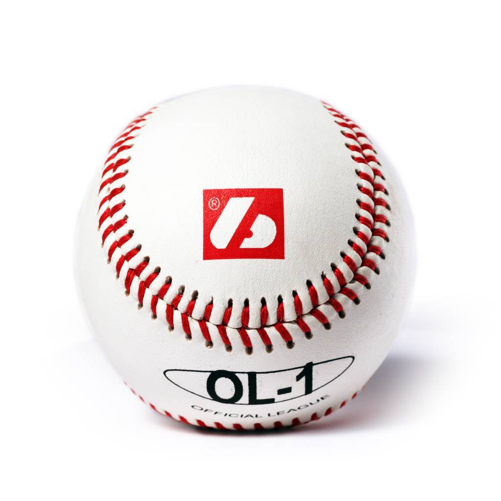 OL-1 Baseboll Boll High Competition, 9" (inch), Vit, 2 st