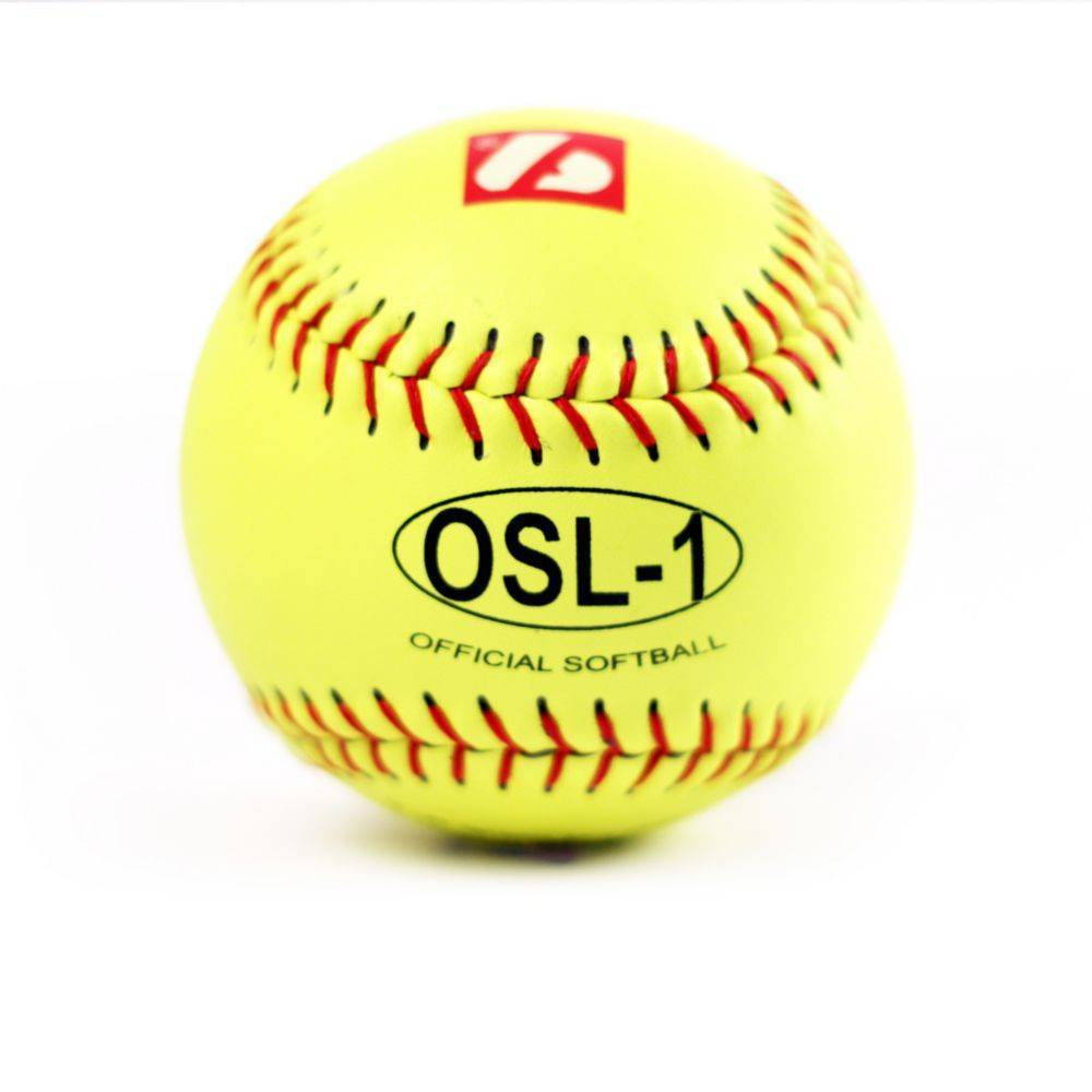 OSL-1 Softboll Boll, High Competition 12", Gul, 12 st (1 dussin)