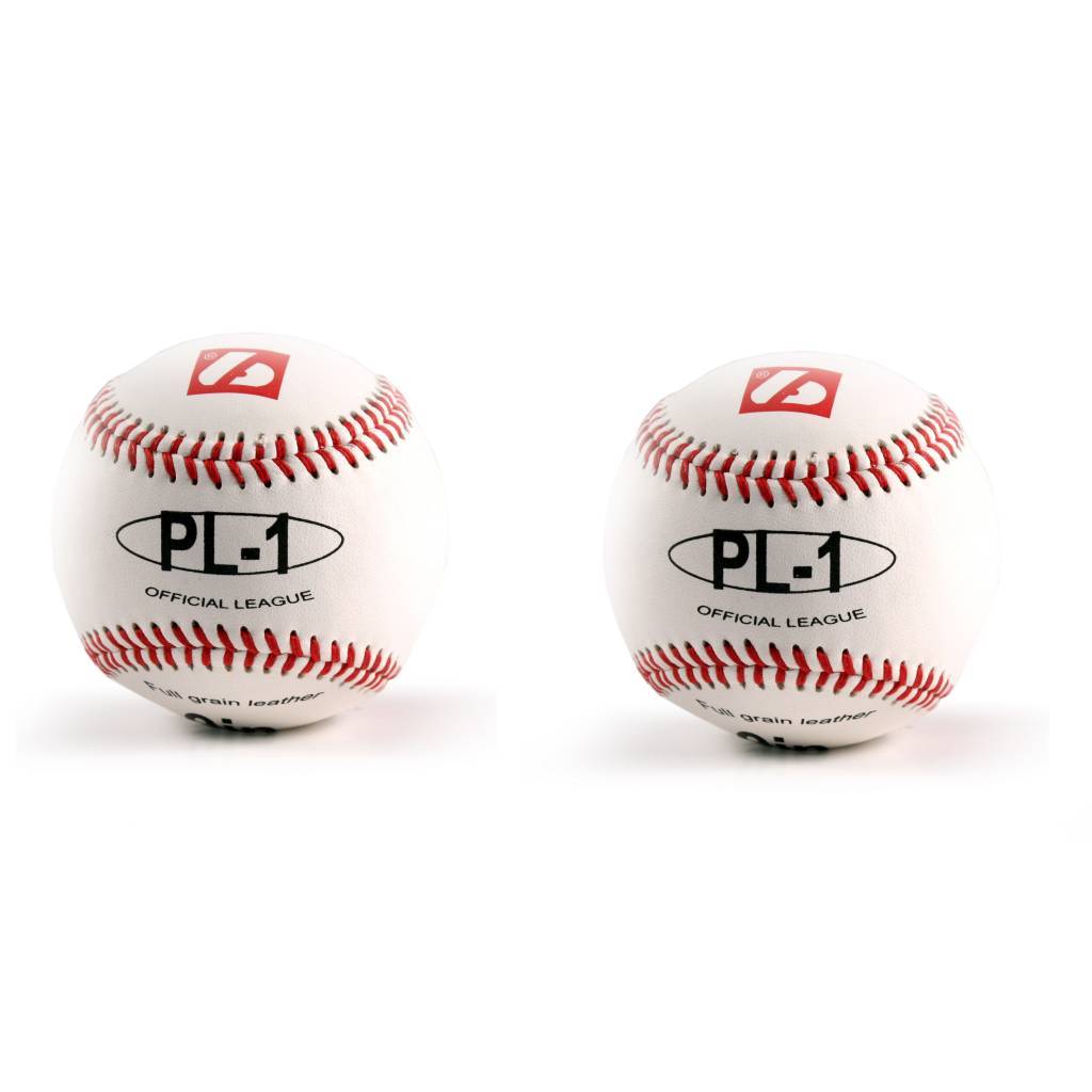 PL-1 Baseboll Boll Match Elite, Professional, 9" (inch), Vit, 2 st