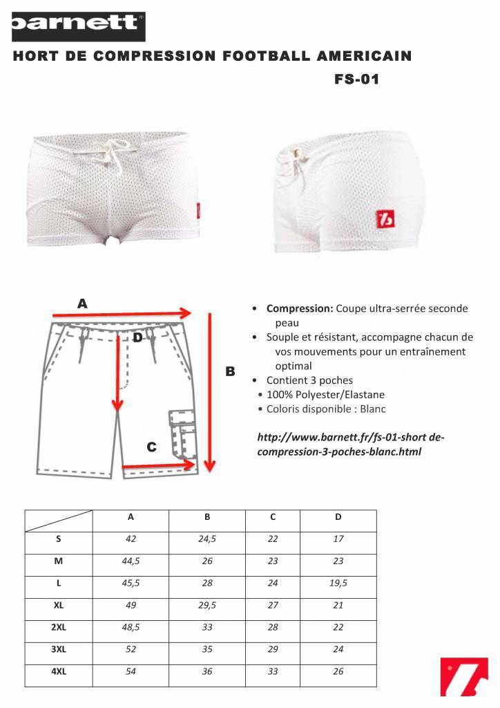 FS-01 Kompresjonsbukse med 3 splitter, shorts